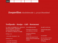 zoopavillon.de Webseite Vorschau