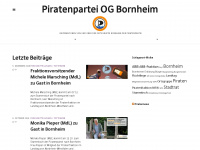 piratenpartei-bornheim.de Webseite Vorschau