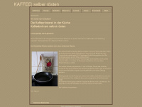 kaffee-roesten.de Webseite Vorschau