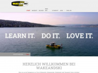wakeandski.ch Webseite Vorschau