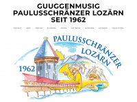 paulusschränzer.ch Webseite Vorschau