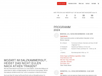 musiktage-mondsee.at Webseite Vorschau
