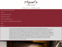 miguels.de Webseite Vorschau