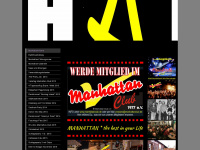 manhattanclub.de Webseite Vorschau