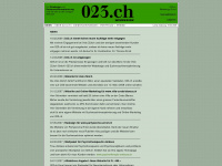 023.ch Webseite Vorschau
