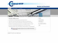 central-hyp.de Webseite Vorschau