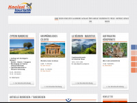 kneissltouristik.at Webseite Vorschau