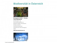 biodiv.at Webseite Vorschau