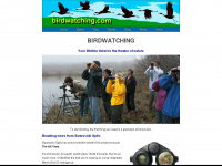 birdwatching.com Webseite Vorschau