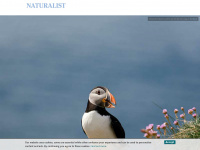 naturalist.co.uk Webseite Vorschau