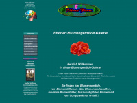rhoenart-flowers.de Webseite Vorschau