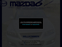 mazda6gy.de Webseite Vorschau