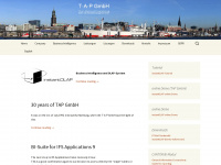 tap-gmbh.com Webseite Vorschau