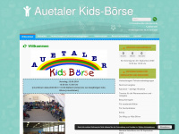 auetaler-kids-boerse.de Webseite Vorschau