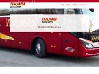 thumm-bus.de Webseite Vorschau