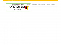 zambiaembassy.de Webseite Vorschau