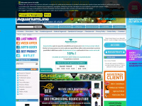 aquariumline.com Webseite Vorschau