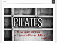art-of-pilates.de Webseite Vorschau