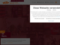 melle-city.de Webseite Vorschau