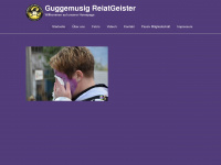 reiatgeister.ch Webseite Vorschau