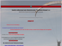 gleitschirmclub-fs.de Webseite Vorschau