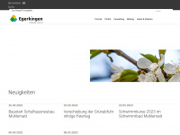egerkingen.ch Webseite Vorschau