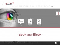 impress.ch Webseite Vorschau