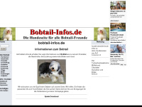 bobtail-infos.de Webseite Vorschau
