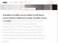atag.nl Webseite Vorschau