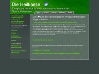 heilkasse.de Webseite Vorschau