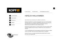 kopf-kies-beton.at Webseite Vorschau
