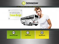 schmetzer-werbung.de Webseite Vorschau