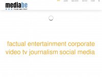 mediabe.de Webseite Vorschau