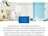 felix-arbon.ch Webseite Vorschau