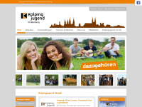 kolpingjugend-bamberg.de Webseite Vorschau