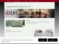 dzuri.ch Webseite Vorschau