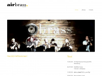 airbrass.ch Webseite Vorschau