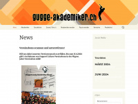 gugge-akademiker.ch Webseite Vorschau