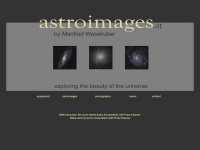 astroimages.at Webseite Vorschau