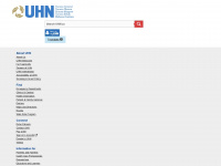 uhn.ca Webseite Vorschau
