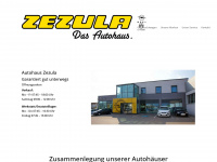 zezula.at Webseite Vorschau