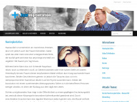 haarimplantation.com Webseite Vorschau