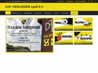 djk-vierlinden.de Webseite Vorschau