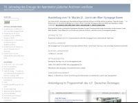 jahrestag-approbationsentzug.de Webseite Vorschau