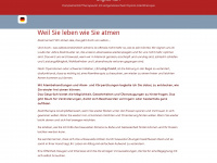 atem-praxis.ch Webseite Vorschau