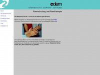 odem.ch Webseite Vorschau