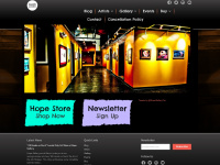 hopegallerytattoo.com Webseite Vorschau