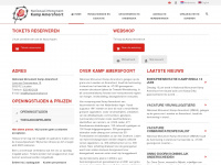 kampamersfoort.nl Webseite Vorschau