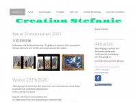 creation-stefanie.ch Webseite Vorschau