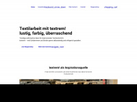 textrem.ch Webseite Vorschau